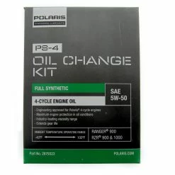 Polaris Full Synthetic Oil Change Kit 2.5 Quarts PS-4 Engine, Oil & 1 Oil Filter | 2879323