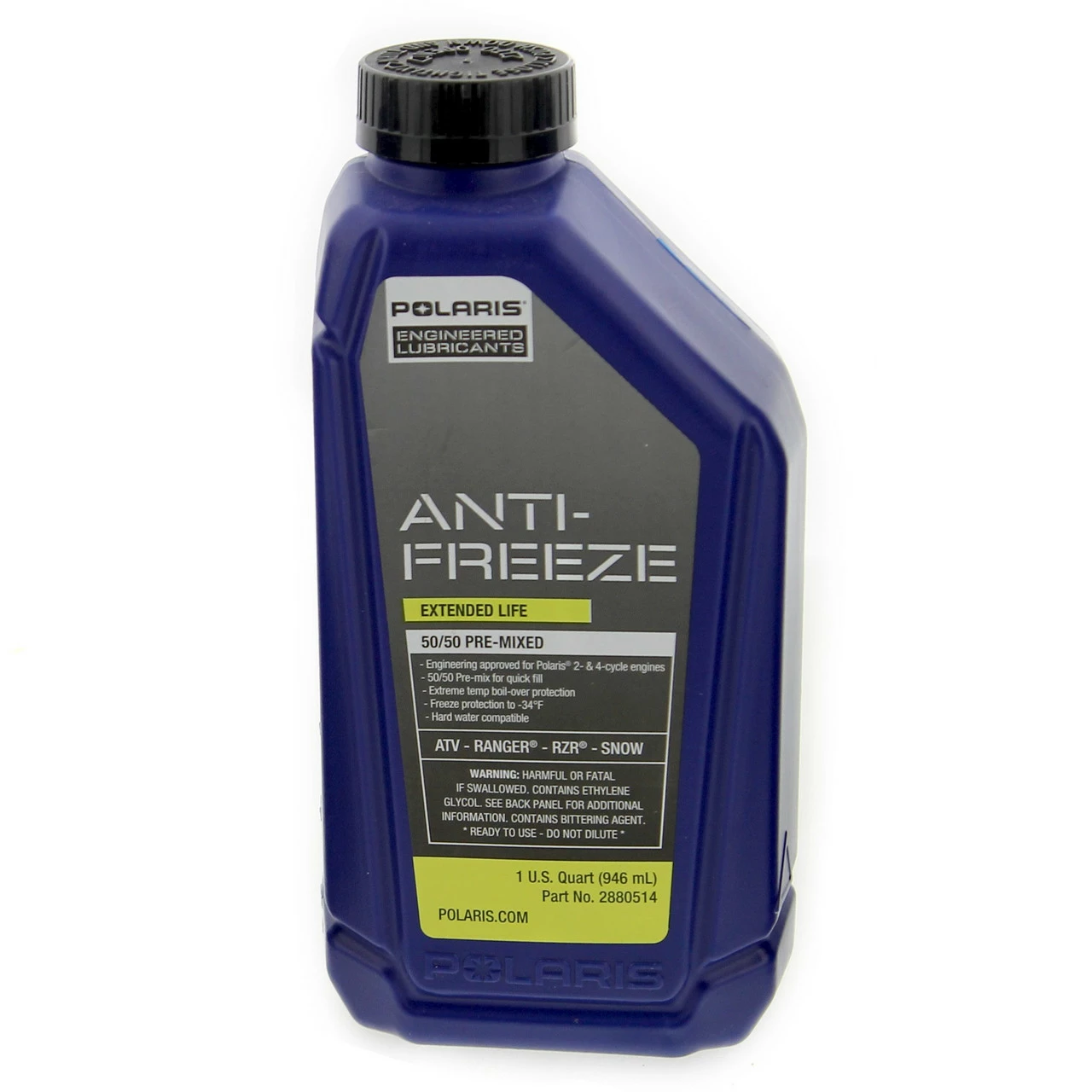 50/50 Premix Extended Life Antifreeze Snowmobiles & ORV Aluminum Cooling Systems | 2880514 3 50/50 Premix Extended Life Antifreeze Snowmobiles & ORV Aluminum Cooling Systems | 2880514
