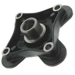 Polaris Wheel Hub, Medium Gloss Black, Genuine OEM Part 5141353-067, Qty 1 | 5141353-067