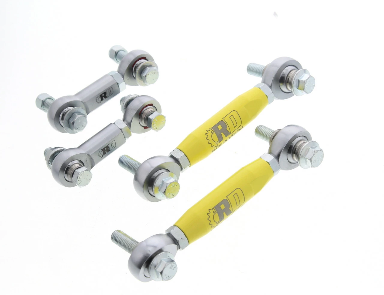 Sway Bar Links Fit Can-Am Maverick X3 2019 - 2021 Front And Rear Yellow 3 Sway Bar Links Fit Can-Am Maverick X3 2019 - 2021 Front And Rear Yellow