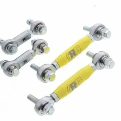 Sway Bar Links Fit Can-Am Maverick X3 2017-18 Front & Rear Yellow By Race-Driven