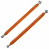 High Clearance Radius Rods Fit Polaris RZR XP Turbo 64" 2017 - 2021 Orange Upper