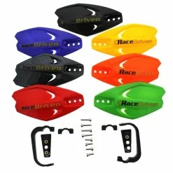 Race-Driven Universal Motocross MX ATV Hand Guards Guard Handguards