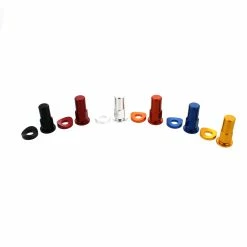 Race-Driven Tower Tire Valve Cap Wheel Air Port Dust Cover Stem Caps Kit