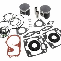 Piston And Gasket Kit Fits Polaris 600RR 2008 2009 Teflon Coated By Race-Driven