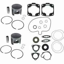 Piston And Gasket Kit For Polaris PRO 800 2003 2004 Teflon Coated By Race-Driven