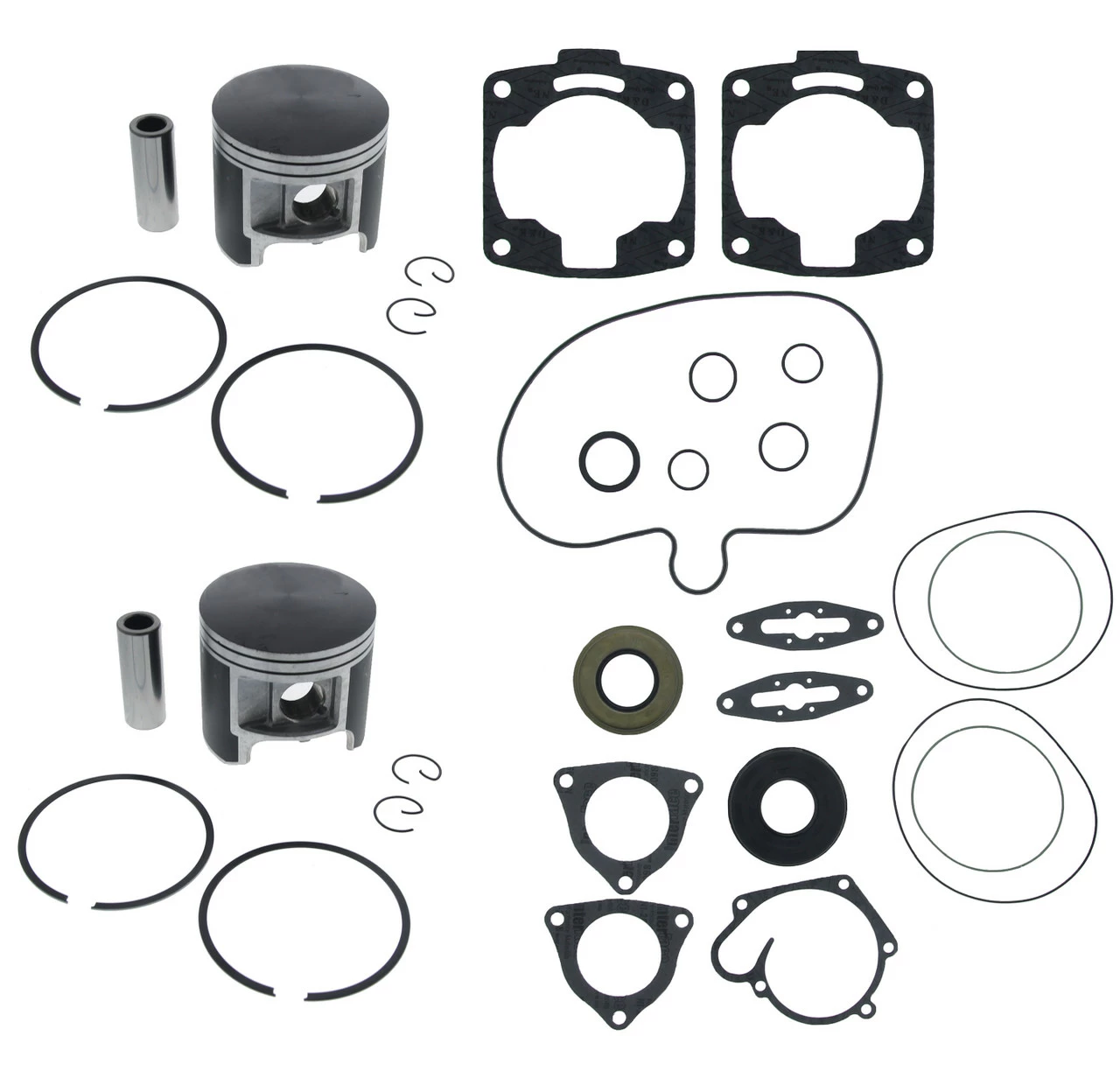 Piston And Gasket Kit For Polaris PRO 800 2003 2004 Teflon Coated By Race-Driven 3 Piston And Gasket Kit For Polaris PRO 800 2003 2004 Teflon Coated By Race-Driven