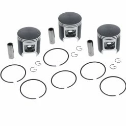 Piston Kit For Polaris Triumph 600 2000 Teflon Coated X3 Snowmobile Race-Driven