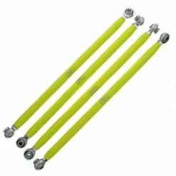 Radius Rods Fit Polaris RZR XP 1000 2018 - 2021 Rear Lime Green By Race-Driven