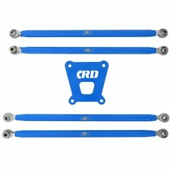 Radius Rods & Plate Fit Polaris RZR XP 1000 Sky Blue 2018 - 2021 By Race-Driven