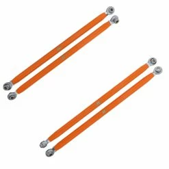 Polaris RZR XP 1000 Rear Radius Rods Orange 2014 - 2016 X4 By Race-Driven