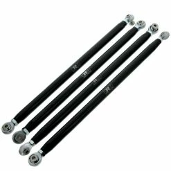 Polaris RZR XP 1000 Rear Radius Rods Black 2014 - 2016 X4 By Race-Driven