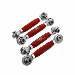 Sway Bar Links For Polaris RZR XP Turbo 64" 2017-21 Front & Rear Red Race-Driven