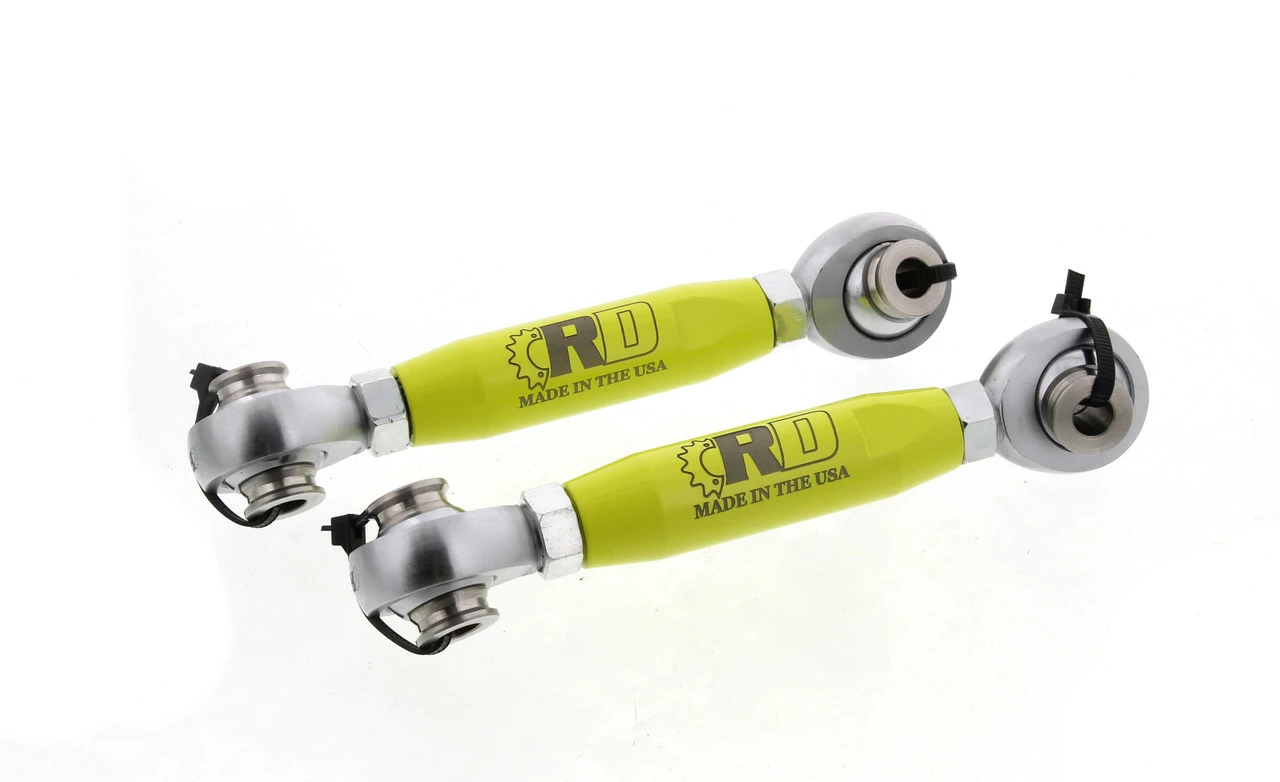 Sway Bar Links Fit Polaris RZR RS1 2018 -2021 Front Lime Green X2 By Race-Driven 3 Sway Bar Links Fit Polaris RZR RS1 2018 -2021 Front Lime Green X2 By Race-Driven