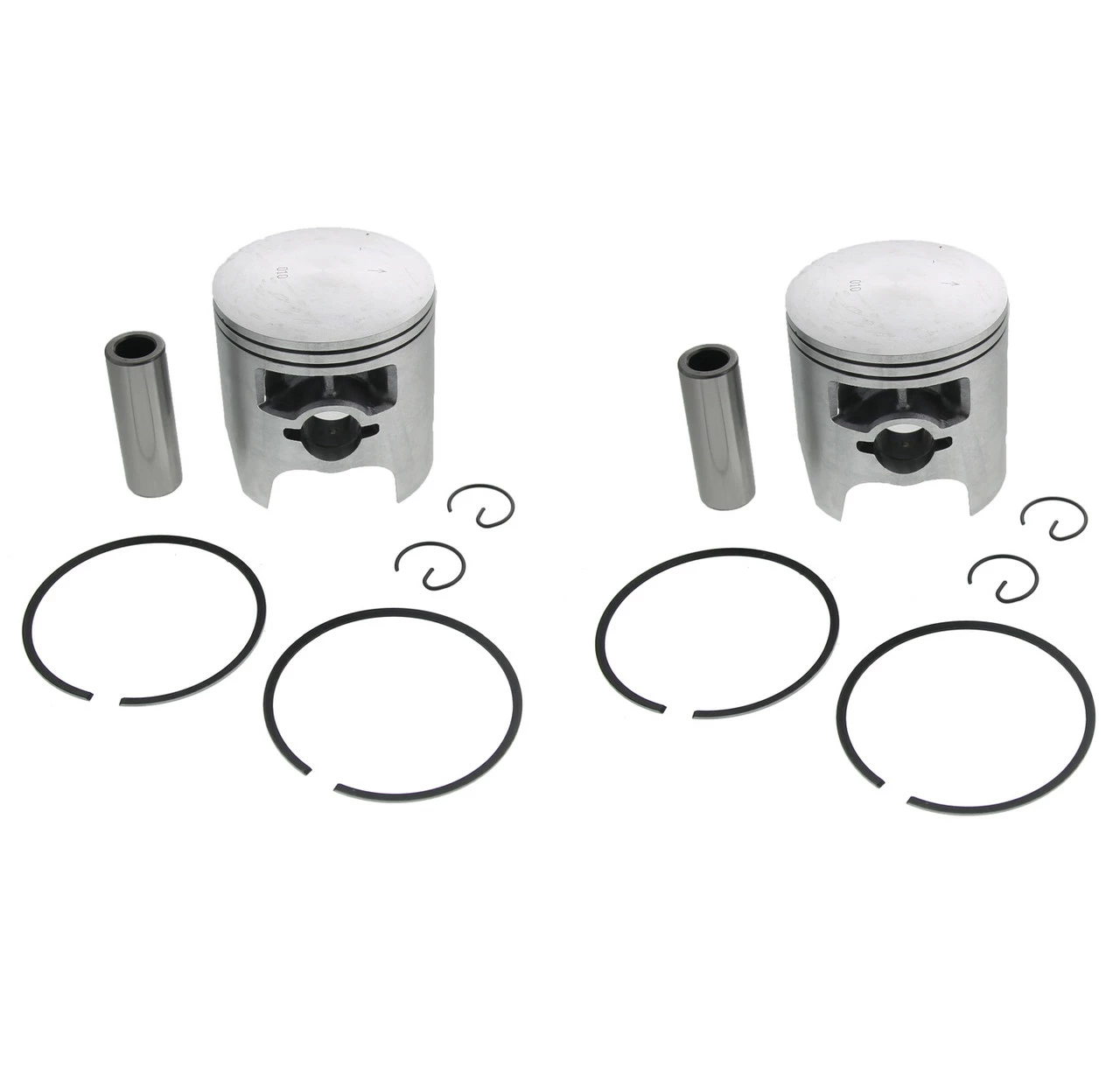 1988 - 1993 Yamaha VK540 - +0.10" Piston Kit X2 Snowmobile By Race-Driven 3 1988 - 1993 Yamaha VK540 - +0.10" Piston Kit X2 Snowmobile By Race-Driven