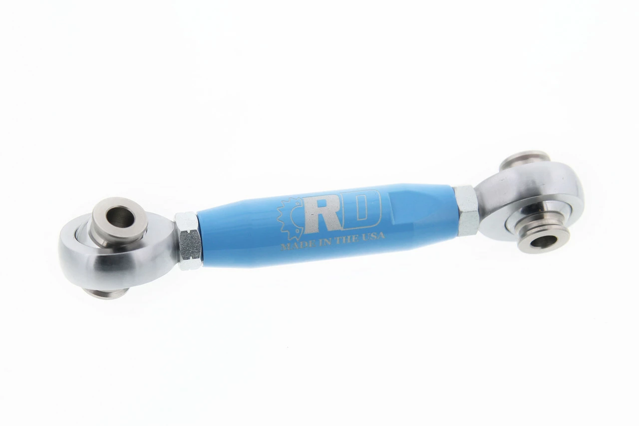 Sway Bar Link For Polaris 1000 RZR XP Turbo 2017-19 Front Rear Blue Race-Driven 3 Sway Bar Link For Polaris 1000 RZR XP Turbo 2017-19 Front Rear Blue Race-Driven