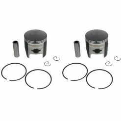 1994-2001 Yamaha Venture TF 480 VT480 Piston Kit X2 +0.40" O/S Teflon Coated