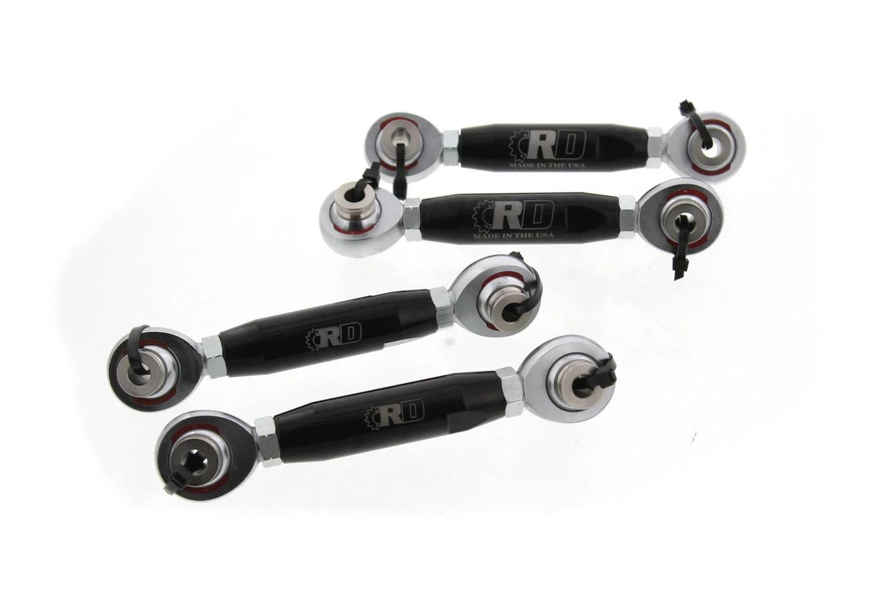 Sway Bar Links For Polaris 1000 RZR XP Turbo 2017-2019 Front And Rear Black 3 Sway Bar Links For Polaris 1000 RZR XP Turbo 2017-2019 Front And Rear Black